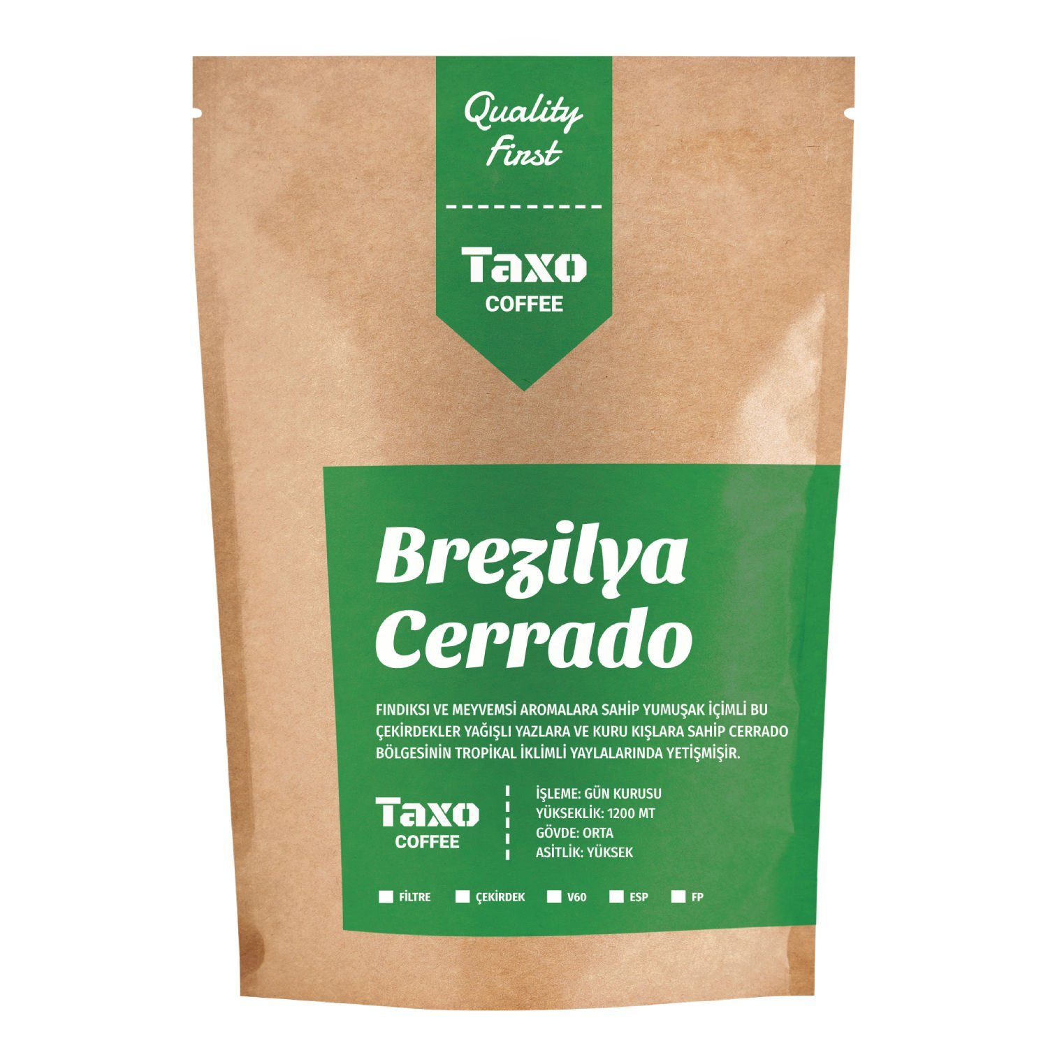 Brezilya Cerrado 250gr Filtre Kahve