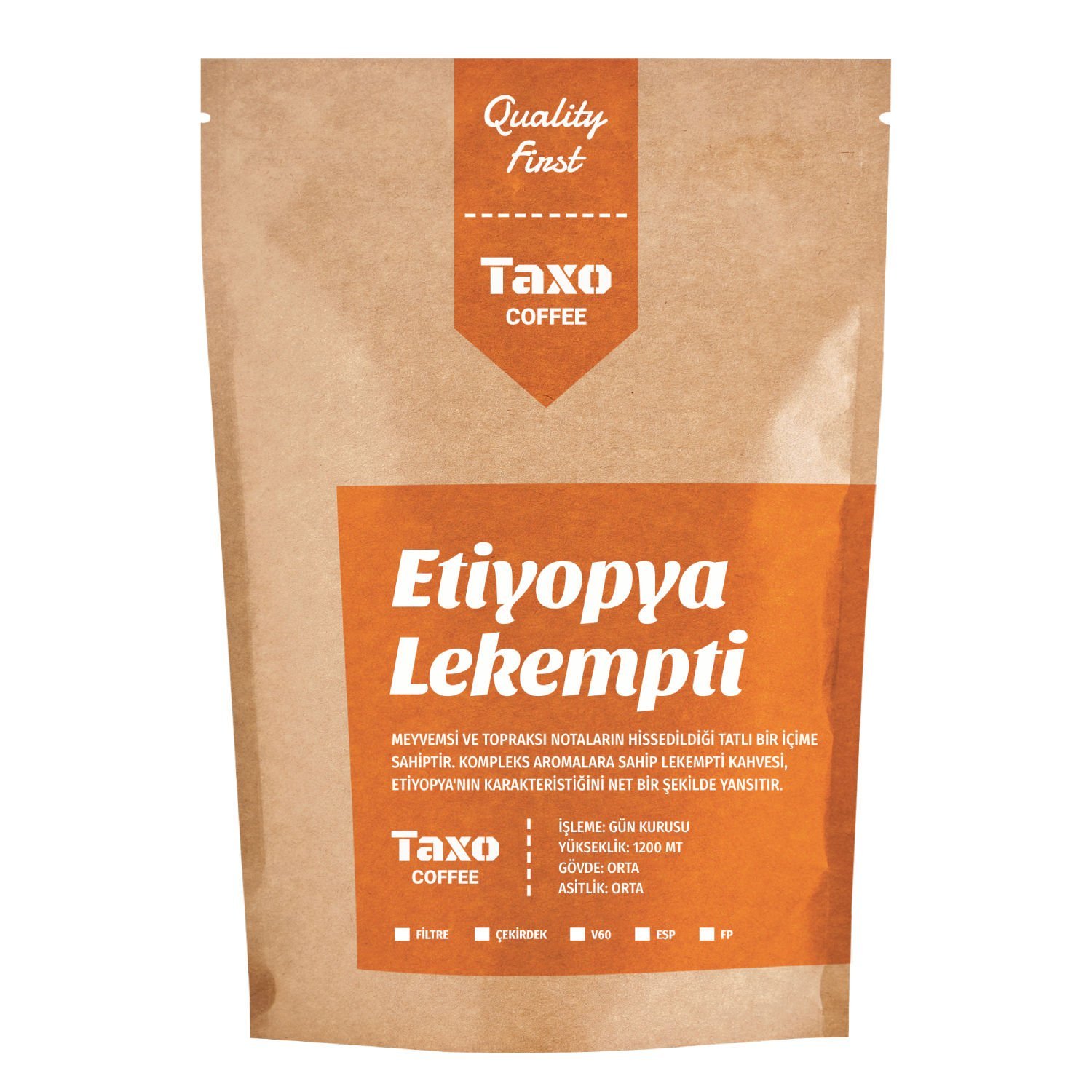 Etiyopya Lekempti 250gr Filtre Kahve