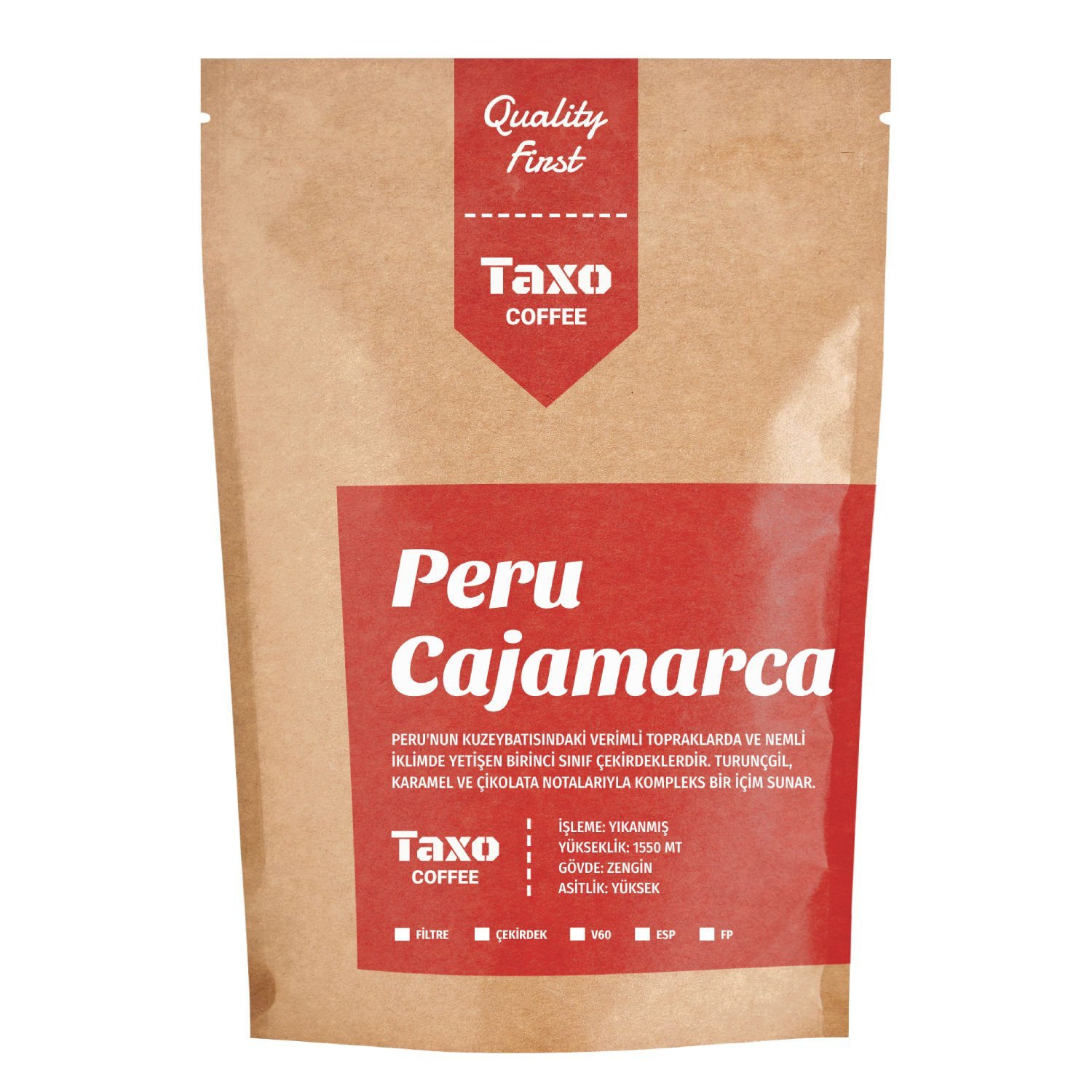 Peru Cajamarca 250gr Filtre Kahve
