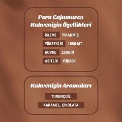 Peru Cajamarca 250gr Filtre Kahve