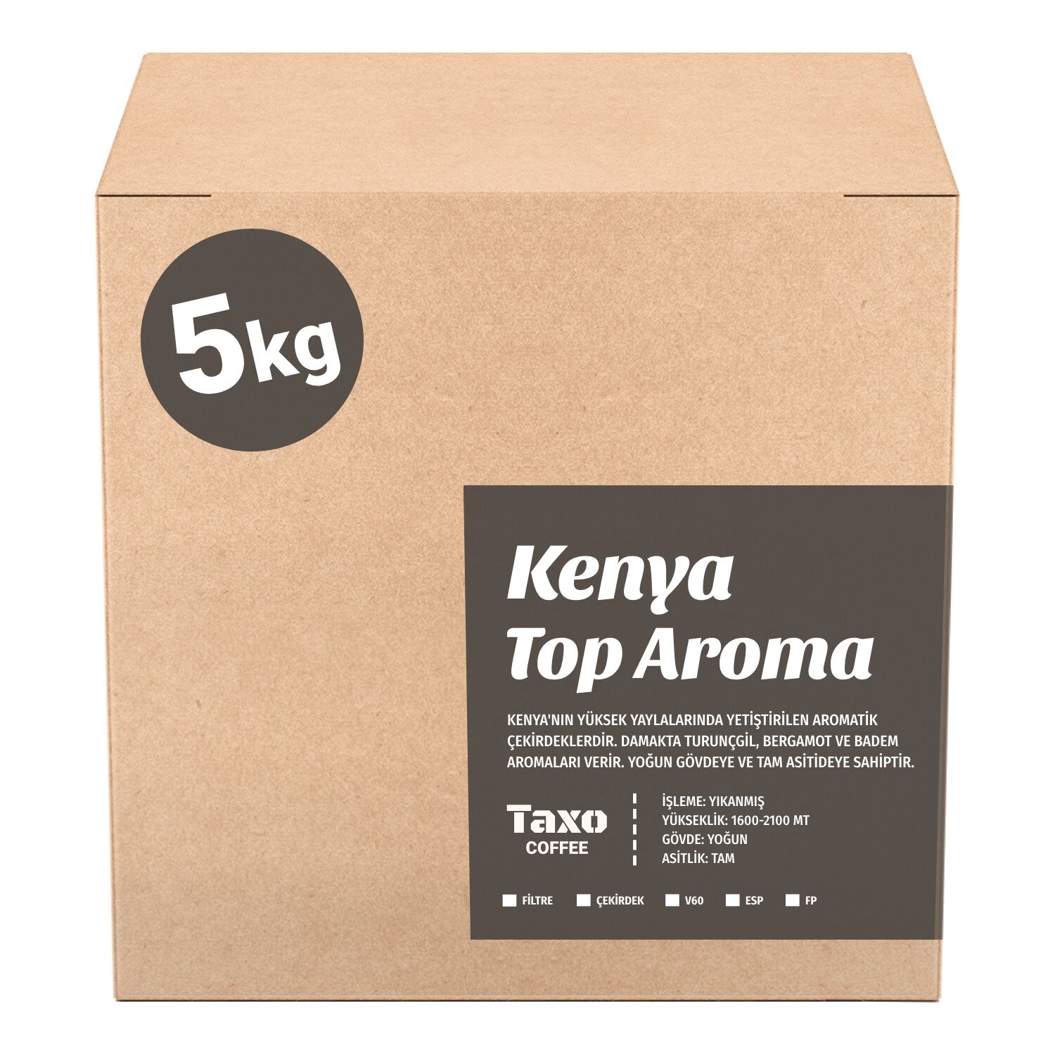 Kenya Top Aroma 5kg Filtre Kahve