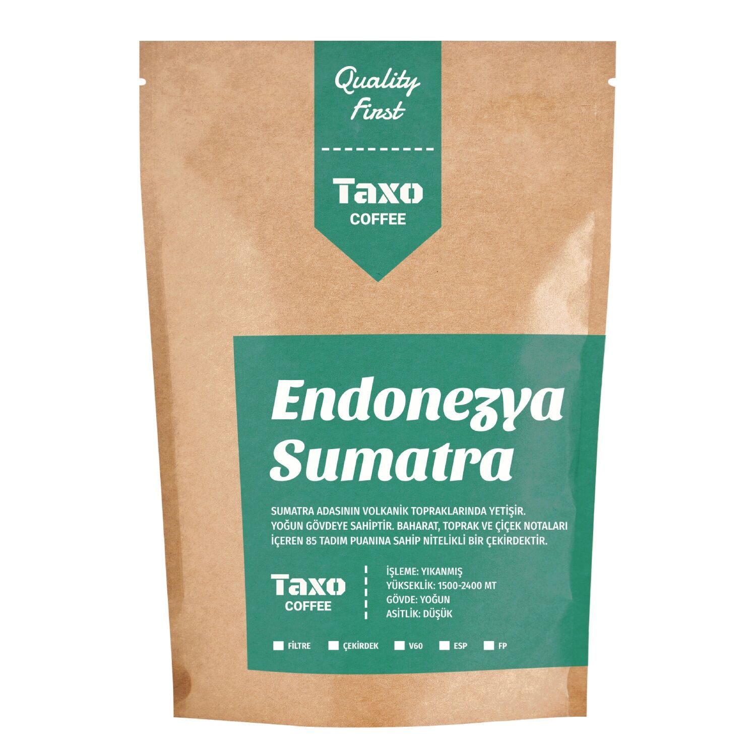 Endonezya Sumatra 250gr Filtre Kahve