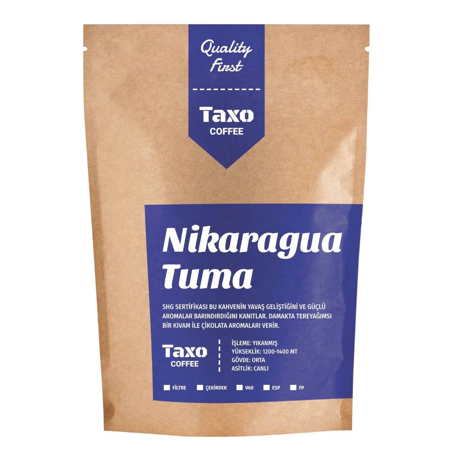 Nikaragua Tuma 250gr Filtre Kahve