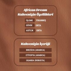 African Dream 250gr Filtre Kahve
