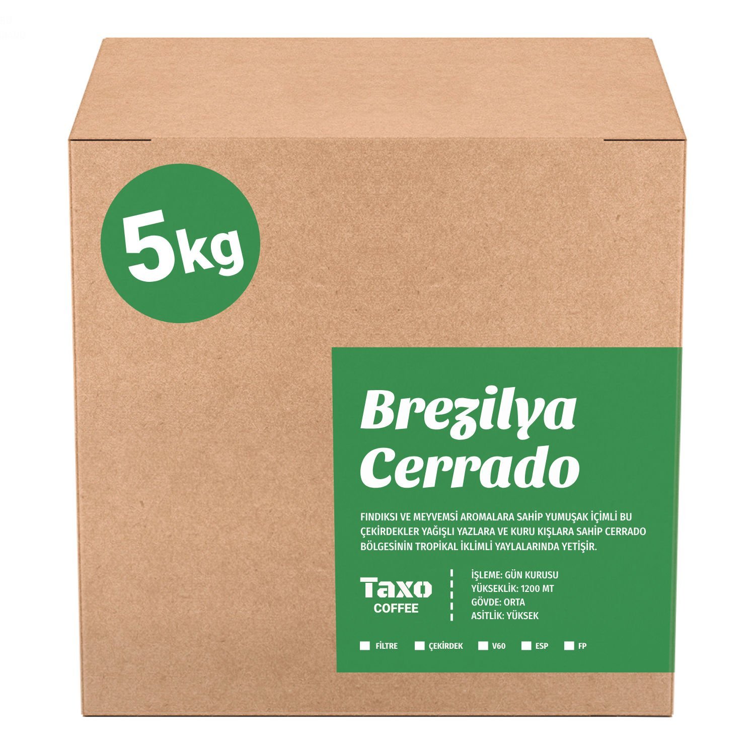 Brezilya Cerrado 5kg Filtre Kahve