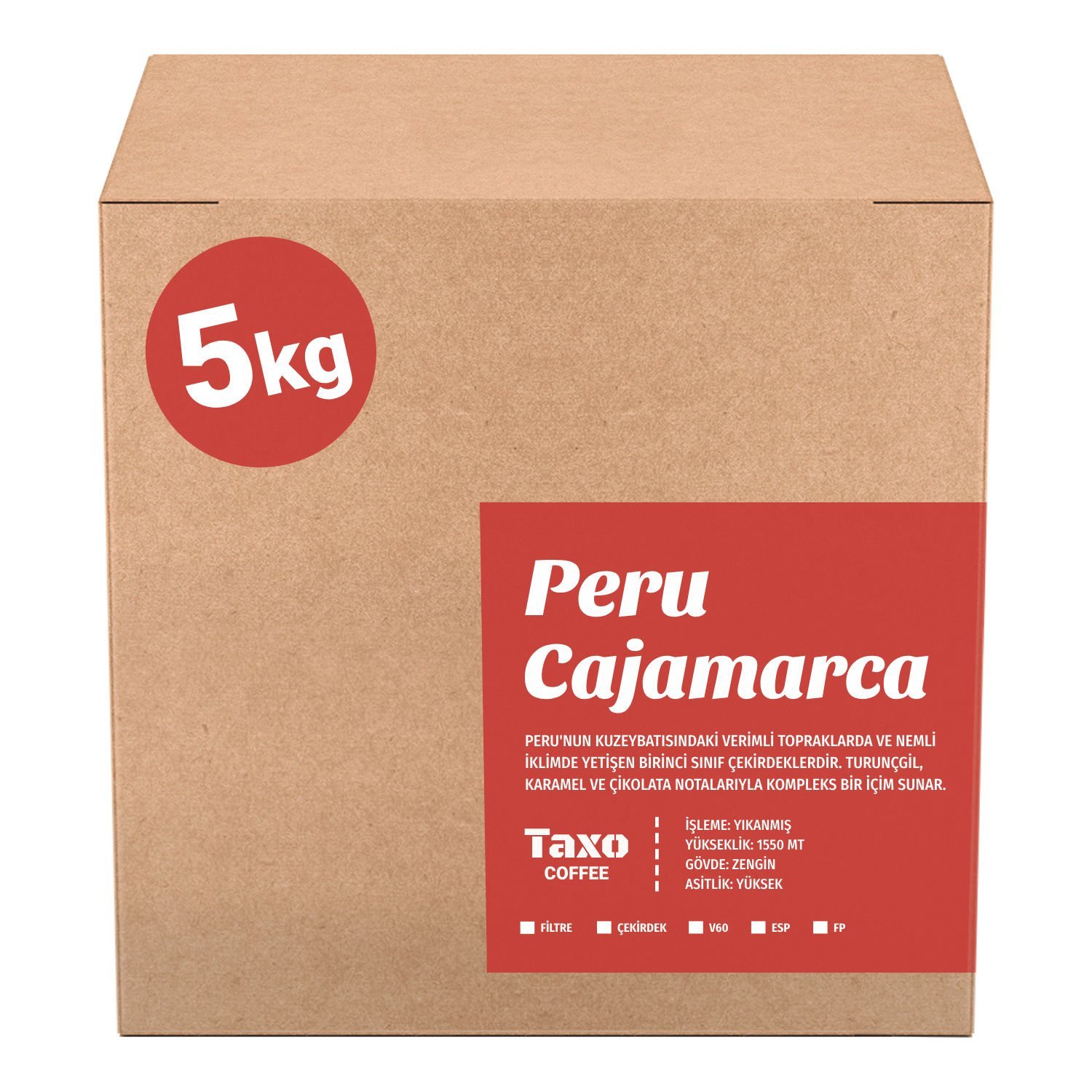 Peru Cajamarca 5kg Filtre Kahve