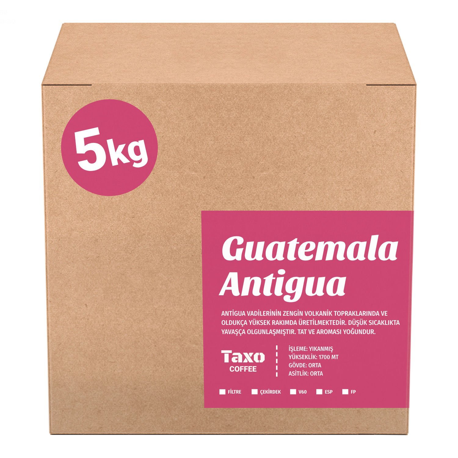 Guatemala Fedecogagua 5kg Filtre Kahve