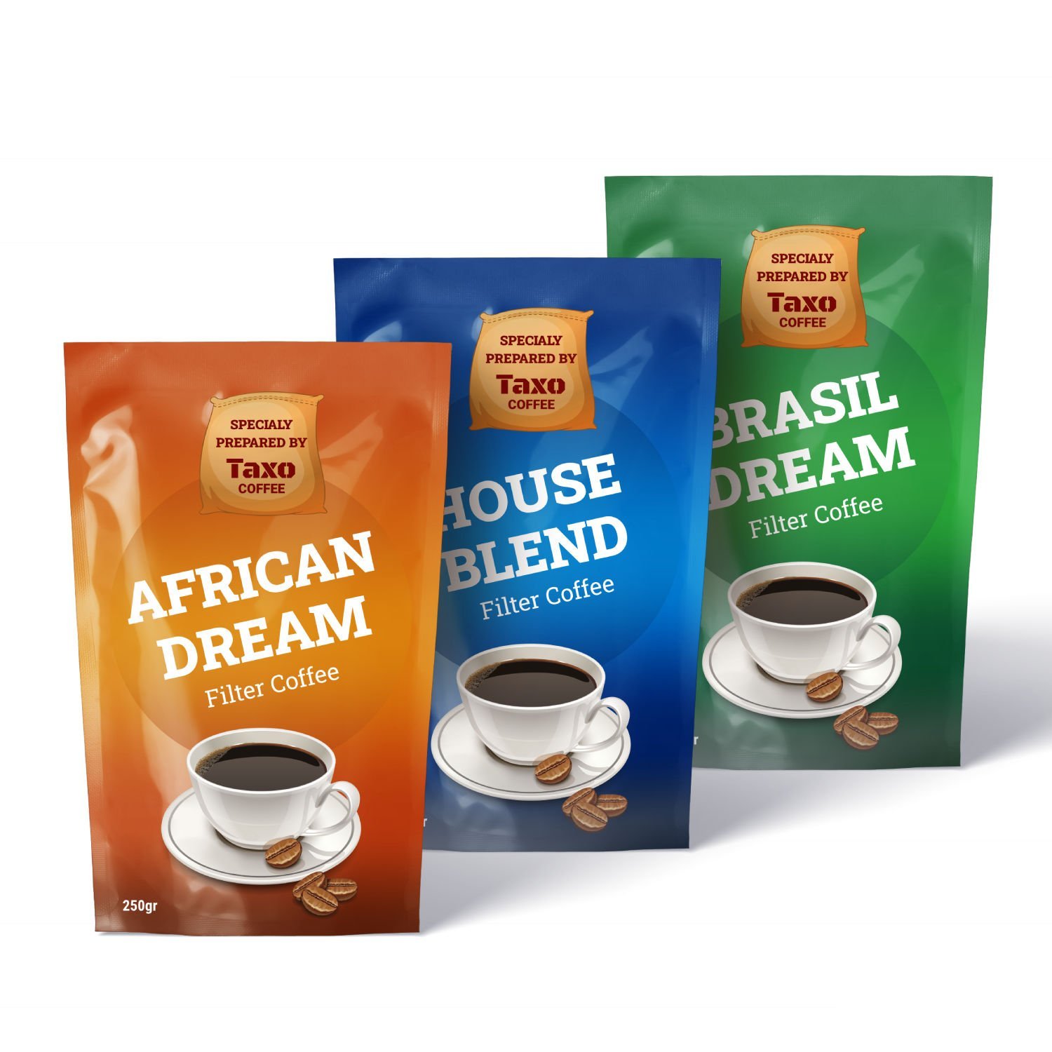 Filtre Kahve Blendleri 3x250gr